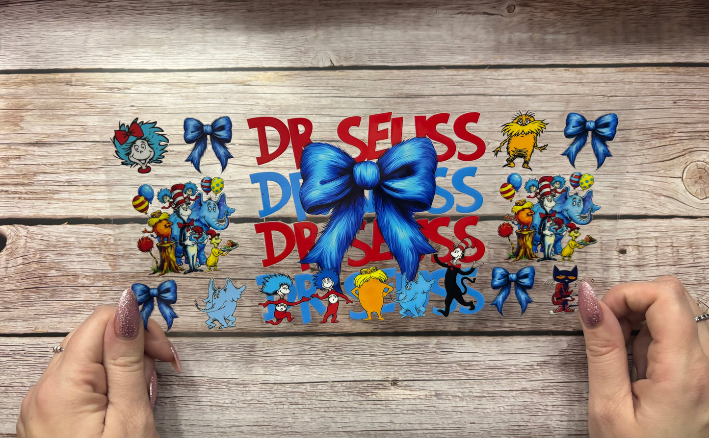 Storybook Character Bow Cup Wrap