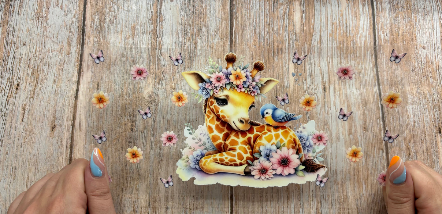 Giraffe floral