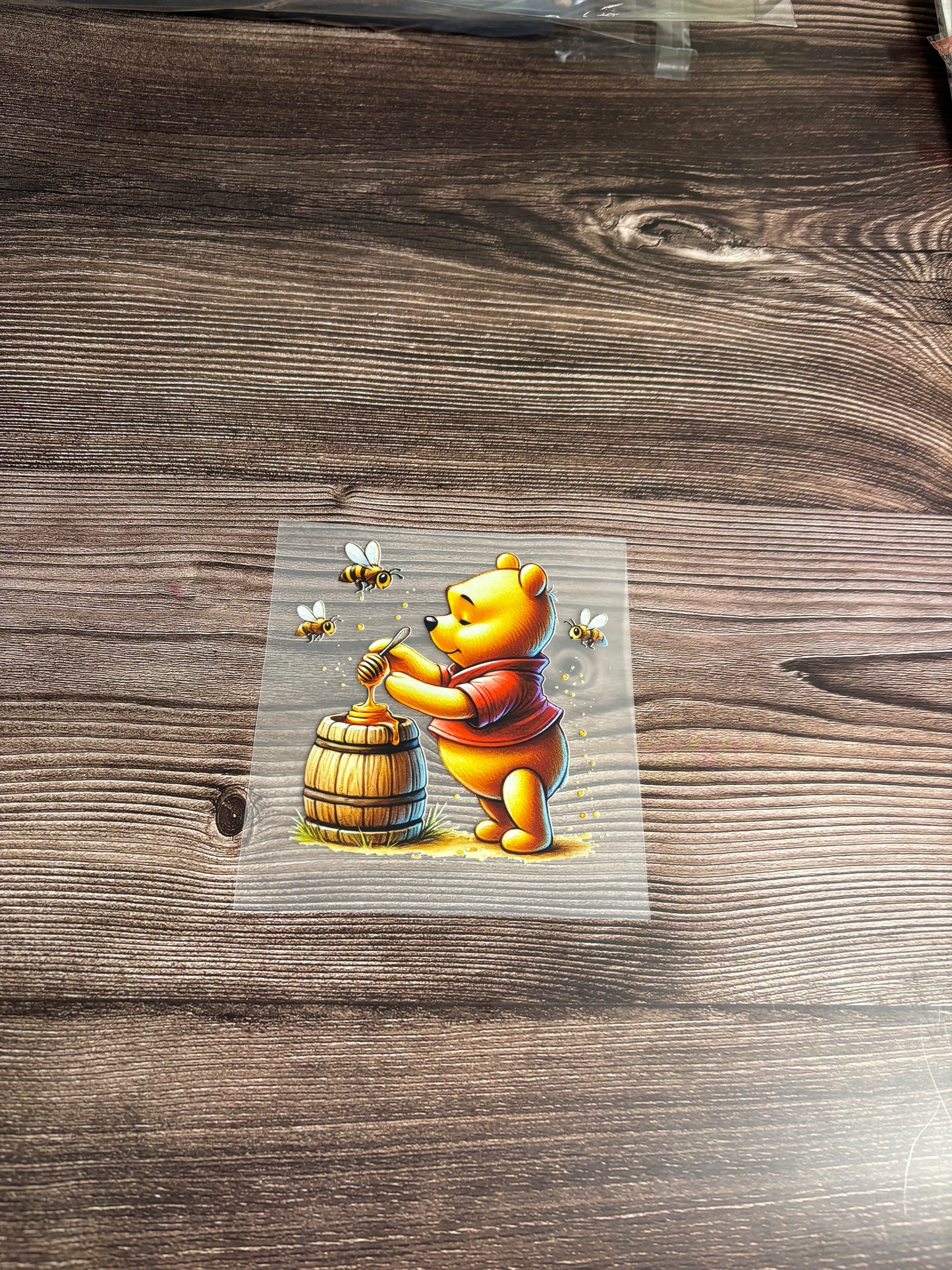 Honey bear and barrel ht