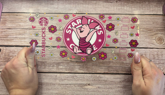 Pink coffee