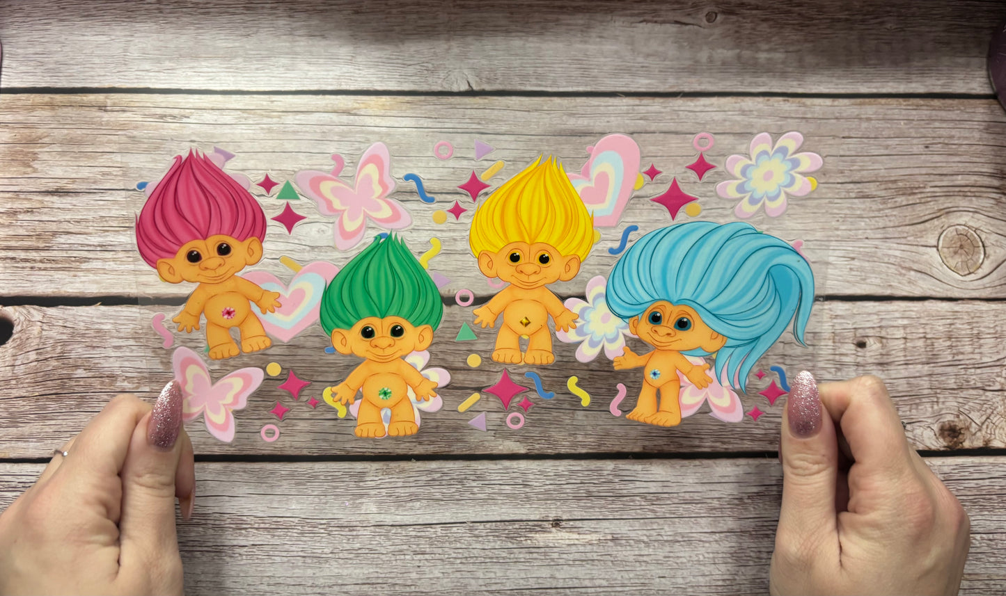 Colourful hairs