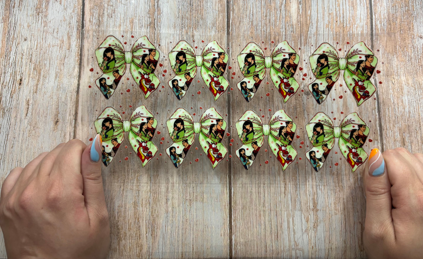 Green bows