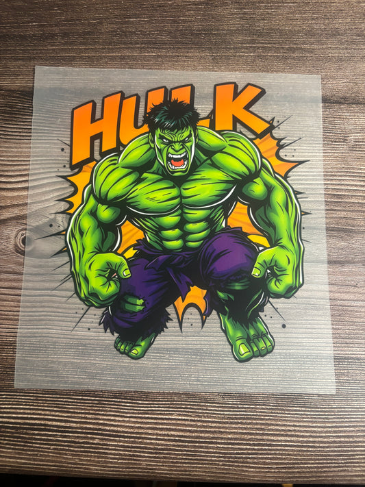 Green super hero