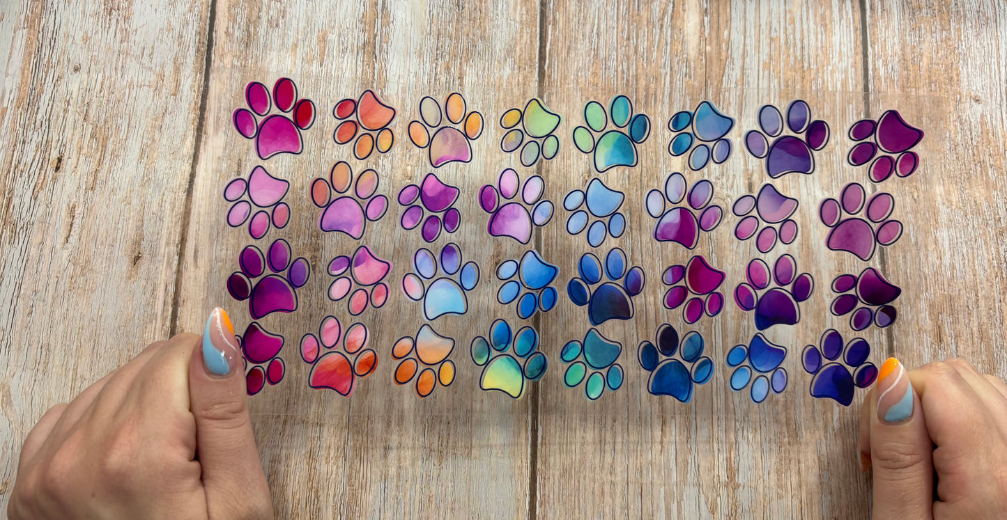 Paw prints