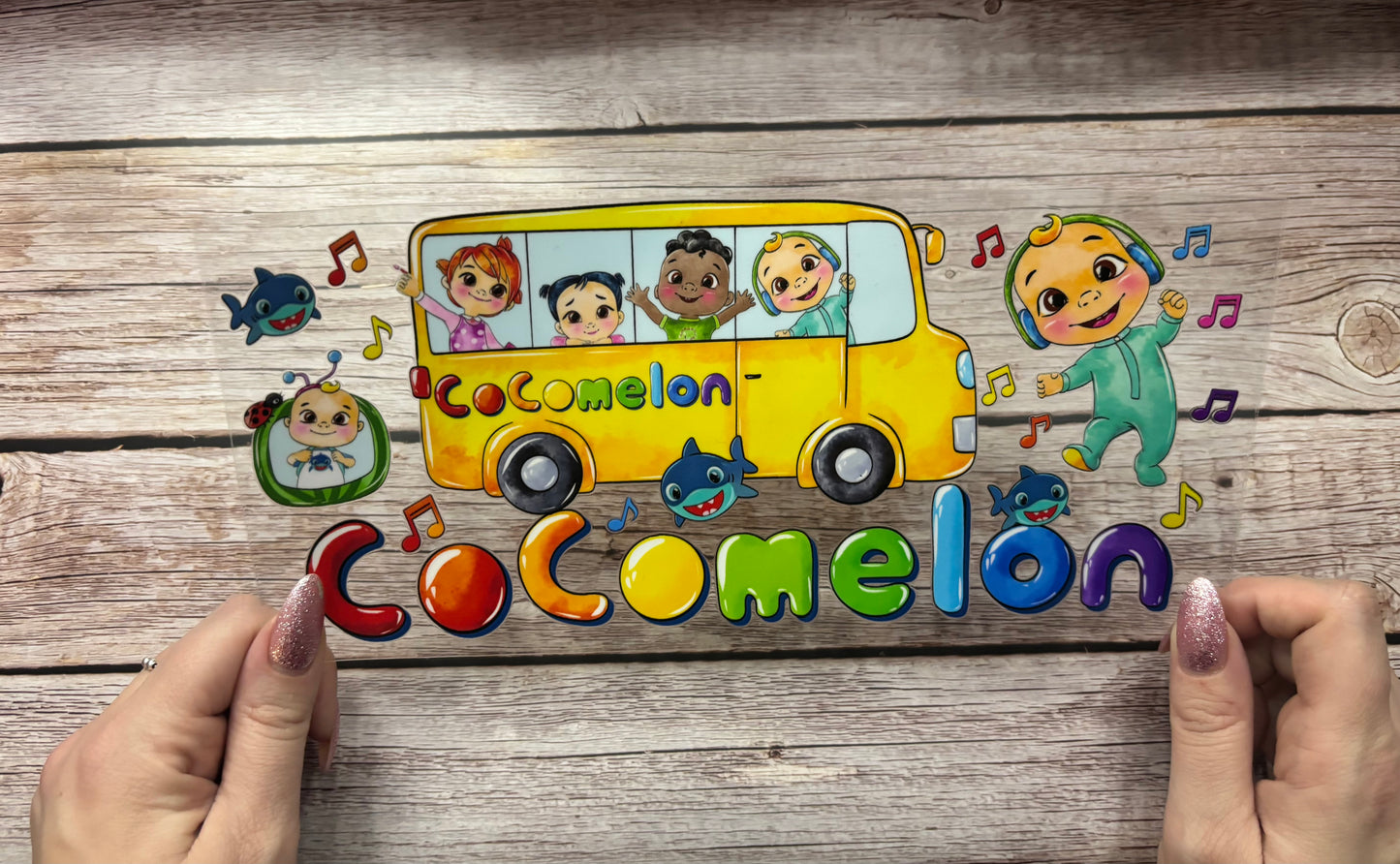 Musical Baby Cartoon Cup Wrap