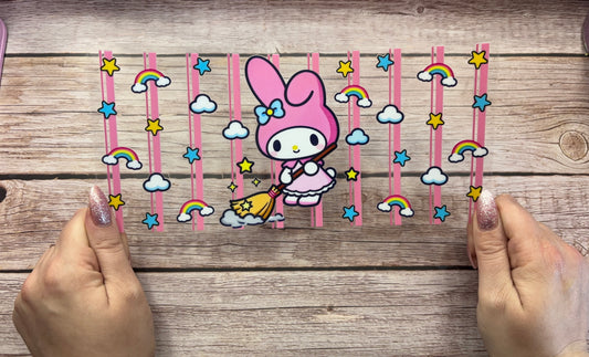 Sweeping bunny