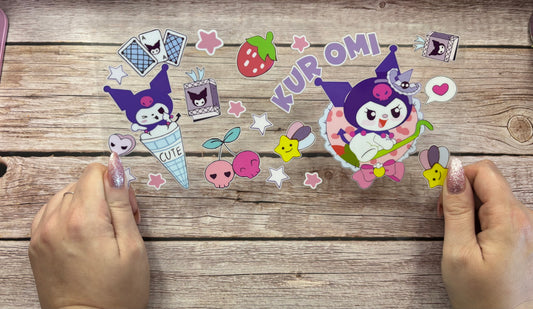 Purple kitty
