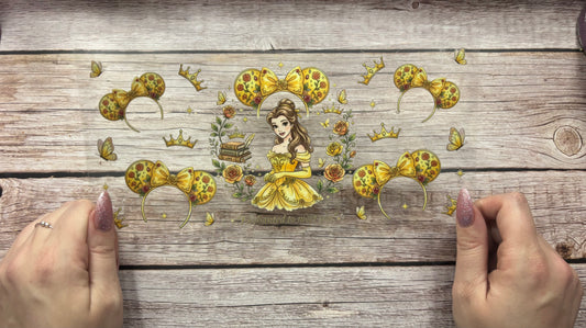 Yellow headband princess