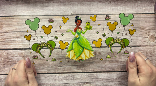 Green frog princess