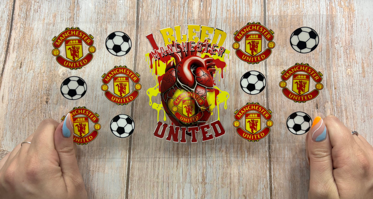 I bleed Manchester United