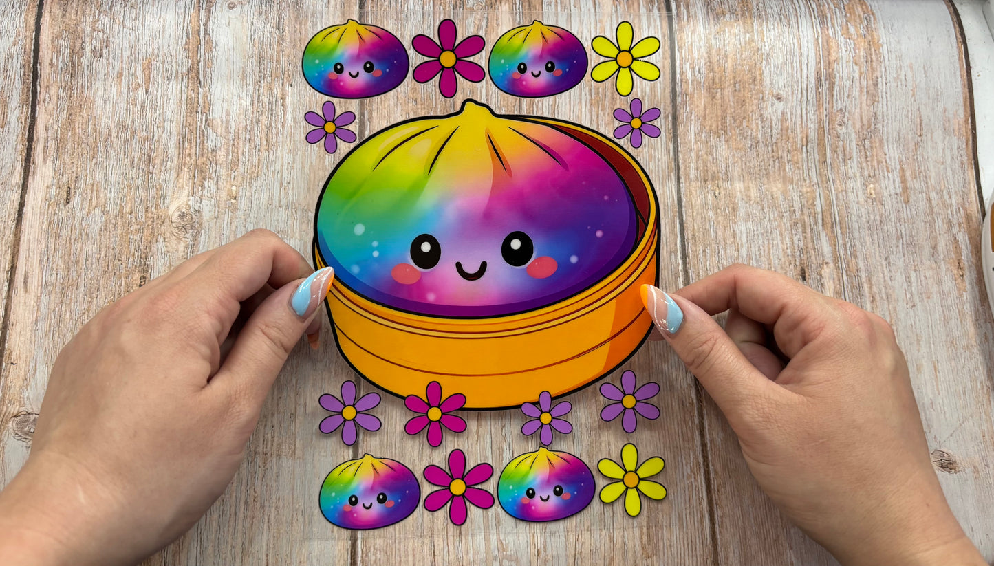 Rainbow dumpling