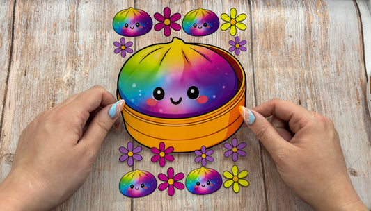 Rainbow dumpling