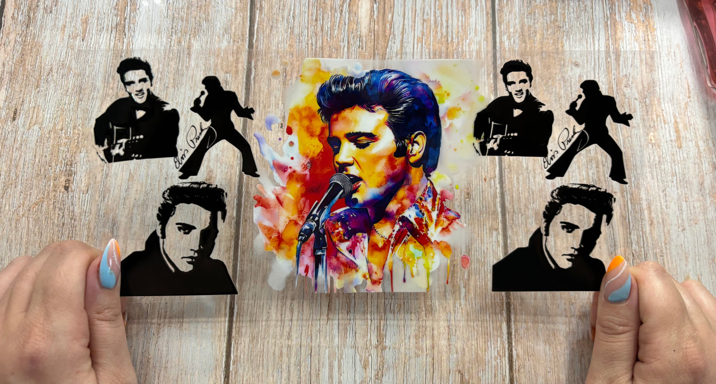 Water splash Elvis inspired
