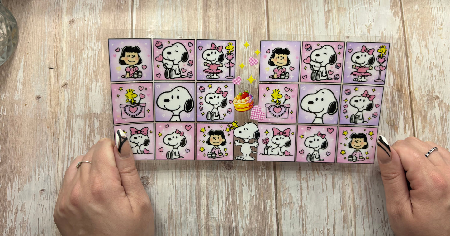 Pretty pink collage