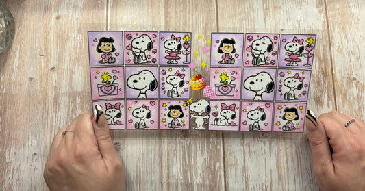 Pretty pink collage