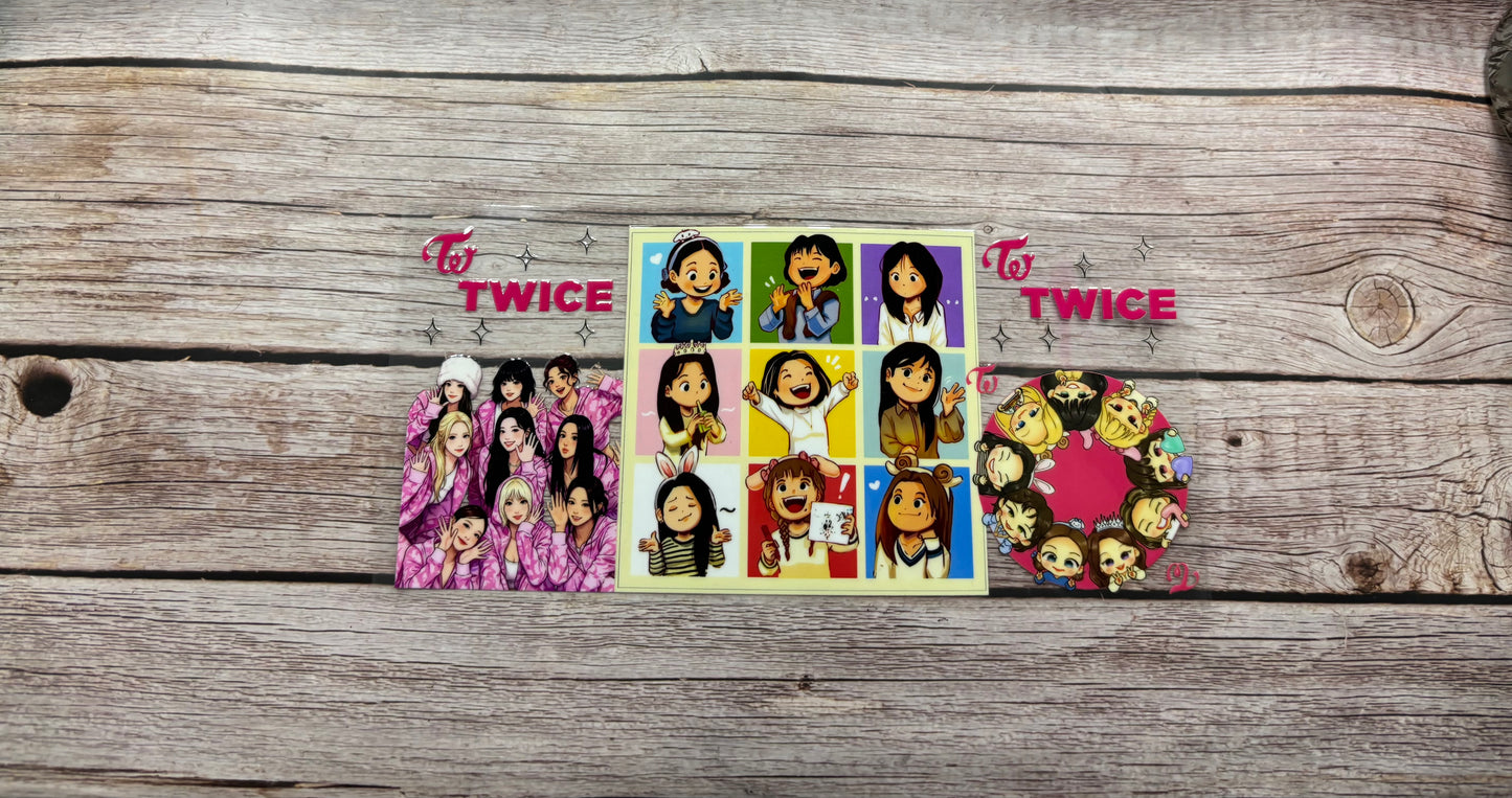 Twice and pink