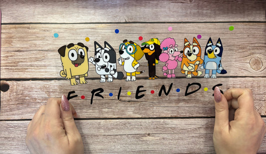 Dog friends Cup Wrap